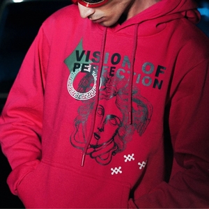 Sudadera con Capucha de Moda Casual para Hombre, con Diseño Personalizado, Estampado Puff, Bordado con Logotipo, Sudadera Extra Grande de Moda Urbana - Product Image 5