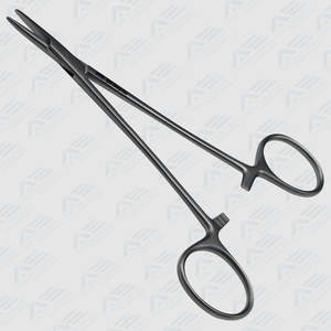 Fórceps ginecológicos de calidad superior Instrumentos de cirugía plástica Portaagujas Halsey Portaagujas para instrumentos dentales Portaagujas - Product Image 3