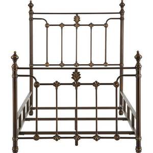 <b>Vintage</b> Brass <b>Bed</b> Frame With Elegant Curves Providing Royal Bedroom Furniture Look Strong Build And Lasting Comfort - Product Image 1