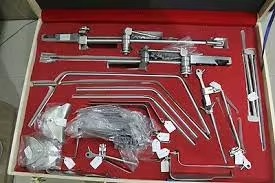 ชุดเครื่องมือถ่างช่องท้อง Thompson พร้อมกล่อง วัสดุสแตนเลสเกรดพรีเมียม สำหรับการผ่าตัดช่องท้อง ใช้ซ้ำได้ พร้อมระบบโต๊ะผ่าตัด - Product Image 3