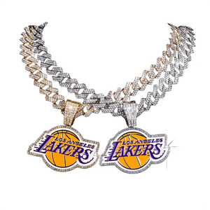Colgante Chapado en Oro Estilo Hip Hop con Incrustaciones de Diamantes de Primera Calidad, Disponible a un Precio Competitivo de un Proveedor Indio - Product Image 5