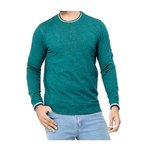 Men's Autumn Pullover Sweatshirt O-Neck Regular Sleeve Polyester/Cotton 440g Unlined Quick Dry Breathable Anti-Wrinkle Custom - Product Image 4