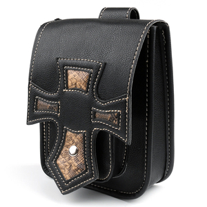 Nouveauté : Sacs de selle pour chevaux en cuir de haute qualité, teinture unie, avec logo personnalisé, service OEM disponible. - Product Image 5