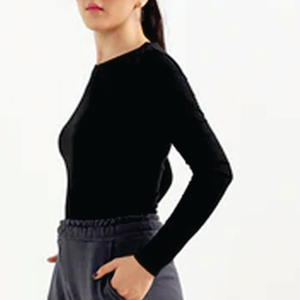 Camiseta de Cuello Redondo para Mujer, Ecológica, 100% Algodón Orgánico, Informal, Transpirable, de Secado Rápido, con Logotipo - Product Image 5
