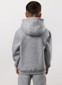Two Piece Kids <b>Tracksuit</b> Set Sew Custom Logo Plain Boys Hoodie Set Terry Cotton Sport Suit New Sweatpants - Product Image 3