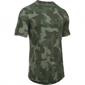 เสื้อยืดคอกลมแขนสั้นลายพรางสำหรับผู้ชาย ทรงปกติ สไตล์ลำลอง ผ้าโพลีเอสเตอร์ 100% ระบายอากาศได้ดี - Product Image 2