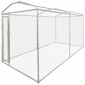 Piccoli animali forniture per cani all'aperto canile con tettoia superiore 13 'x 6' x 7.9' - Product Image 2