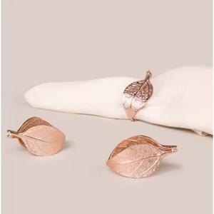 Anneau de serviette en métal de qualité supérieure pour la décoration de table, les réceptions de mariage, les banquets et l'aménagement d'événements élégants - Product Image 4