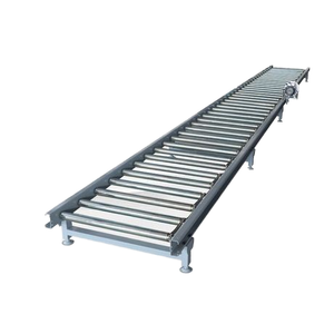Transportador de rodillos accionado por cadena de doble fila motorizado <span class=keywords><strong>Bifa</strong></span> Correa de acero inoxidable Cojinete de motor nuevo para línea de producción de neumáticos - Product Image 5