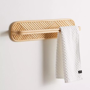Toallero de ratán hecho a mano, barato, de excelente calidad, para colgar en la pared. - Product Image 4