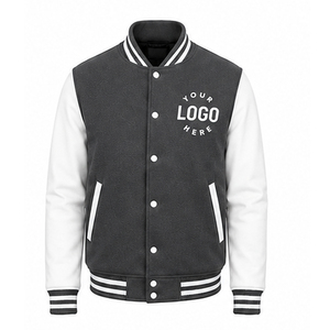 High Quality <b>Summer</b> <b>Men</b> Varsity <b>Jacket</b> Eco-Friendly 100 Canvas Breathable Waterproof Quick Dry V-neck Button Closure Long - Product Image 1