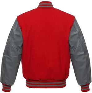 Veste en cuir sur mesure de qualité supérieure, à manches longues, brodée, respirante, design unique pour hommes - Product Image 4