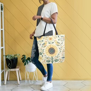 Custom Reversible Canvas Tote <b>Bag</b> Double Sided Cotton Shopping <b>Bag</b> Graphic Print Eco Reusable Grocery Shoulder <b>Bag</b> Multi Color - Product Image 1