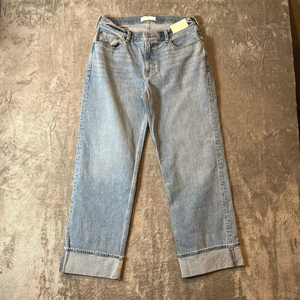 Pantalones vaqueros rectos de mezclilla para mujer, estilo Y2K, elegantes, con diseño de flores caladas de ganchillo, bolsillos con cremallera y botones, para verano 2026 - Product Image 1