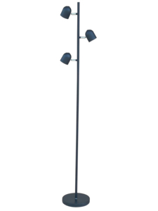 Lampe de sol intérieure 120V LED à commande par bouton, métal, 3000K (blanc chaud), haute luminosité, dimmable, IP20, IRC 80, 30000 heures - Product Image 6