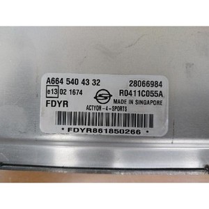 ECUs y Módulos de Computación Usados Actyon A6645404332 - Product Image 4