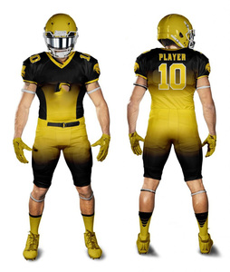 american football uniform customizable colors logos numbers american football uniform premium stitching professional grade - Product Image 2