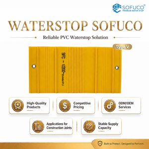 รุ่น SF-V ซีรีส์ -PR ประเภทวัสดุกันน้ำคุณภาพสูง PVC SOFUCO ราคาประหยัด สำหรับงานอุตสาหกรรมและก่อสร้าง  OEM / ODM / บรรจุภัณฑ์ - Product Image 1