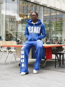 Conjunto Deportivo de Algodón Grueso con Logotipo Personalizado, Estilo Vintage, Lavado Ácido, con Cierre, para Hombre y Mujer, 2026 - Product Image 2