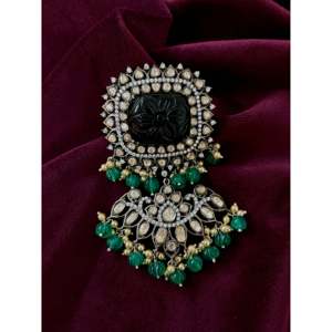 Pendentif Moissanite en argent 92.5 Bijoux élégants pour femmes - Product Image 1