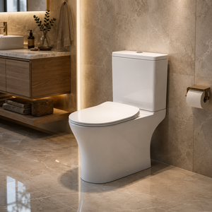 WC moderne en céramique Altroz à poser au sol, deux pièces, pour villa, hôtel, cuisine, salle à manger, salle de bain - Product Image 2