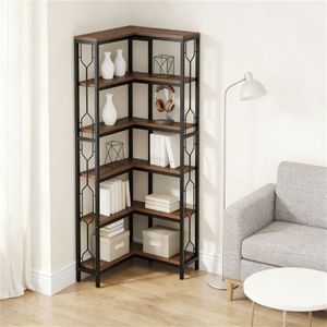<b>Corner</b> Bookshelf & Display Storage Rack for Small Spaces for Kids & Teens - Product Image 2