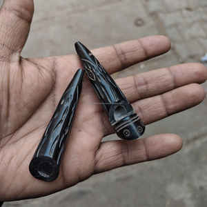 Silbato de Lujo de Cuerno de Búfalo Tallado, al Mejor Precio al por Mayor, Silbato de Cuerno de Búfalo Genuino Hecho a Mano con Estilo Animal Pulido - Product Image 1