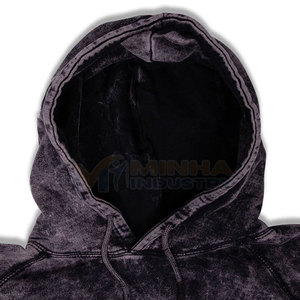Casual Wear Customized Color Acid Wash <b>Hoodies</b> <b>Lightweight</b> Cotton Material Acid Wash <b>Hoodies</b> Made In Pakistan - Product Image 4