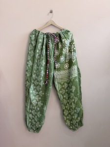 Boho Hippie Handmade Kantha Trouser <b>Pants</b> Yoga Pajama <b>Pants</b> Vintage <b>Harem</b> - Product Image 1