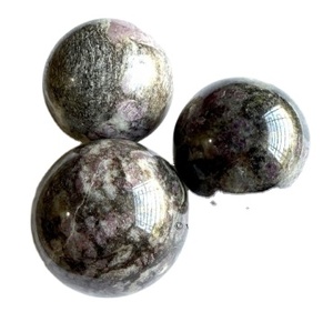 Bola de colores de piedra preciosa natural pulida al por mayor para curar Esfera de jaspe oceánico Esfera de piedra de bola de jaspe oceánico multicolor - Product Image 6