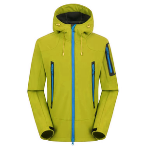 Blouson de sport imperméable pour homme, coupe-vent, en polyester, avec capuche, motif lettres, écologique, pour le camping, vente en gros OEM - Product Image 5