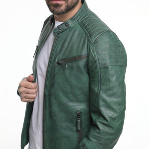 Nouveauté : Veste en cuir pour homme disponible en différentes couleurs au meilleur prix, idéale pour une utilisation en extérieur. - Product Image 6