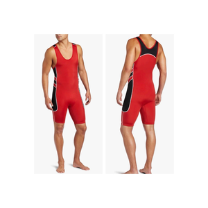 OEM/ODM Custom Sublimated Wrestling <b>Singlet</b> Print Your Design Low MOQ <b>Mens</b> Youth Team Wrestling Wear - Product Image 1