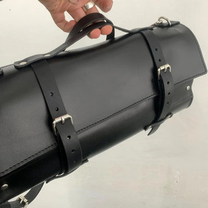 Premium handmade genuine <b>leather</b> <b>tool</b> rolls organizer bag wholesale custom OEM supplier high quality portable storage export - Product Image 2