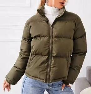 High Quality <b>Ladies</b> Puffer Jacket Comfortable <b>Winter</b> Bubble Jacket for Women Customized Color Women's Jacket Breathable - Product Image 3