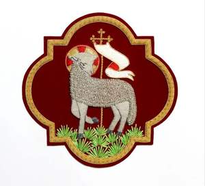 Parche Bordado de Lujo Hecho a Mano con Motivo de Lingotes, Aplique Decorativo, Insignia para Coser, Motivo Textil con Efecto 3D en Relieve, Acabado Resistente al Agua - Product Image 1