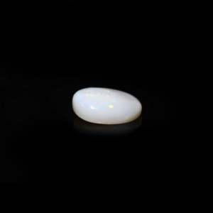 Natural Fire Opal Oval Cabochon 7.1 Carat Loose Gemstone for Fine Jewelry - Product Image 3