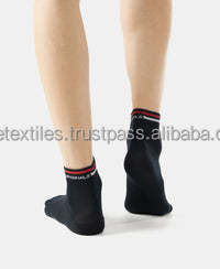 Calcetines Deportivos de Algodón para Hombre, Talla Grande, Casuales, de Punto Jacquard, de Secado Rápido, Antibacterianos, al por Mayor, de Marca, Personalizados - Product Image 3