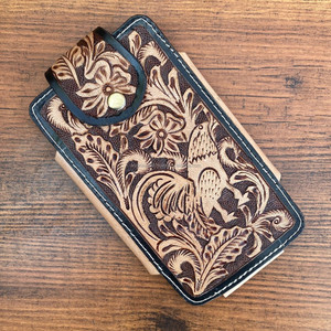 เคสโทรศัพท์มือถือแบบมีคลิปหนีบสายเข็มขัดกระเป๋าใส่โทรศัพท์กระเป๋าปีนเขาเดินปีนเขากระเป๋าคาดเอวหนังแท้ซองใส่โทรศัพท์มือถือ - Product Image 3