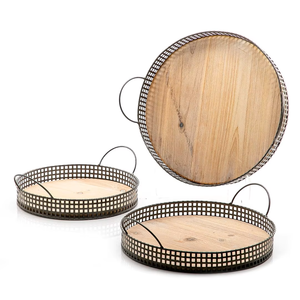 Plateau décoratif en résine avec incrustation d'os, forme et taille personnalisées, plateau à fruits, fabricant de plateaux de service en résine pour la maison - Product Image 6