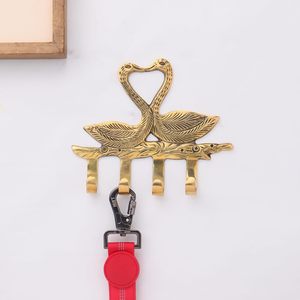 Indian <b>Shelf</b> <b>Gold</b> Brass <b>Wall</b> Hooks for Bags Heavy Duty Handmade Coat Hat Key Towel Robe Hanger Decorative <b>Wall</b> Mounted Hook - Product Image 5