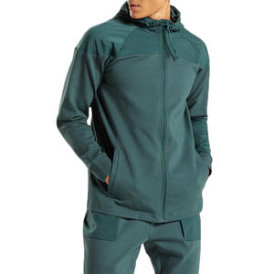 Conjunto Deportivo Unisex Reversible Ligero con Capucha, Color Sólido, con Cordón Ajustable, Transpirable, de Poliéster/Algodón, para Invierno - Product Image 3