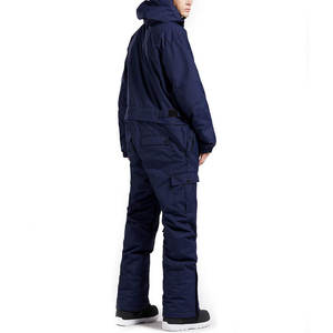 Professional <b>Waterproof</b> One Piece Men Ski Suit Windproof Thermal Jumpsuit Hooded Winter Outdoor Snowboard Wear Skiing <b>Overalls</b> - Product Image 2
