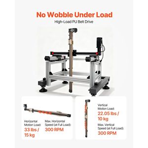 มอเตอร์สเต็ปเปอร์ Nema34 ระยะชัก 1300 มม. ขนาดงานที่สามารถรองรับได้สูง ความเร็วสูง ขับเคลื่อนด้วยสายพาน สำหรับเครื่อง CNC Linear Motion Stage Actuator เครื่องแกะสลัก เครื่องกัด - Product Image 4