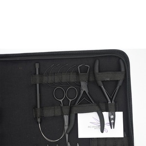 Professional Salon Hair Extensions <b>Tool</b> Kit for Human Hair Installation Including Application <b>Tools</b> - Product Image 5