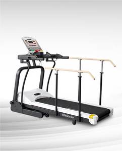 Tapis de marche électrique pour la rééducation des personnes âgées, avec longues barres d'appui, pour la thérapie physique - Product Image 1