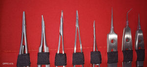 Kit de 30 instruments chirurgicaux ophtalmiques microscopiques pour chirurgie lacrymale DCR, en acier inoxydable, manuel, pour hôpital - Product Image 2