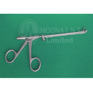 Pince à pincer Weil Blakesley Rhinoforce II, angle de la pointe 45° °   Instrument chirurgical ORL de 12,5 cm de longueur avec canal d'aspiration, taille 2 - Product Image 3
