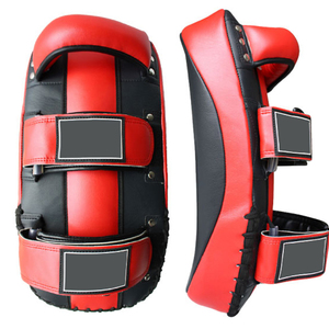 Almohadillas de cuero Focus Muay Thai para hombres, para artes marciales, MOQ bajo, boxeo, taekwondo, almohadillas de entrenamiento para patadas y brazos, diferentes tamaños - Product Image 1
