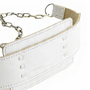Wholesale Price High Quality Weight Lifting Dipping <b>Belt</b> Gym Fitness Weightlifting Leather Dipping <b>Belt</b> - Product Image 3